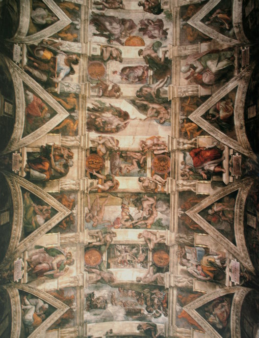 Le Plafond De La Chapelle Sixtine Segpa57merlebach